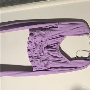 lavender longsleeve top